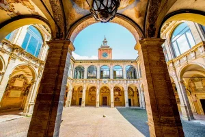 Depositphotos 121395266 Stock Photo Archiginnasio Of Bologna